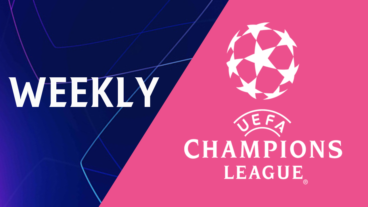 Uefa champions league weekly Clearance