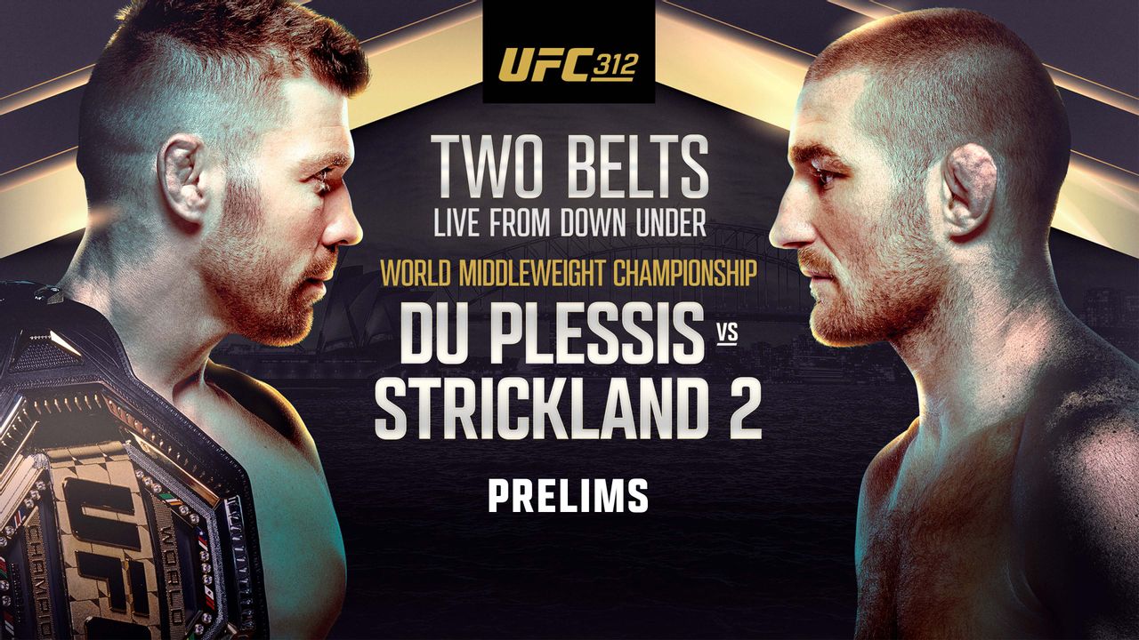 Replay - UFC 312: Du Plessis vs. Strickland 2 (Prelims) (Prelims) 2/8