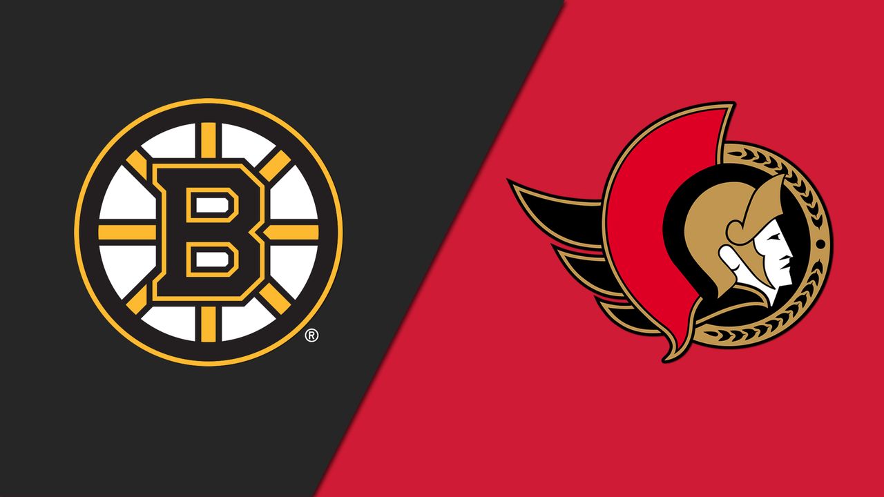 Boston Bruins vs. Ottawa Senators IAWAY FEED)