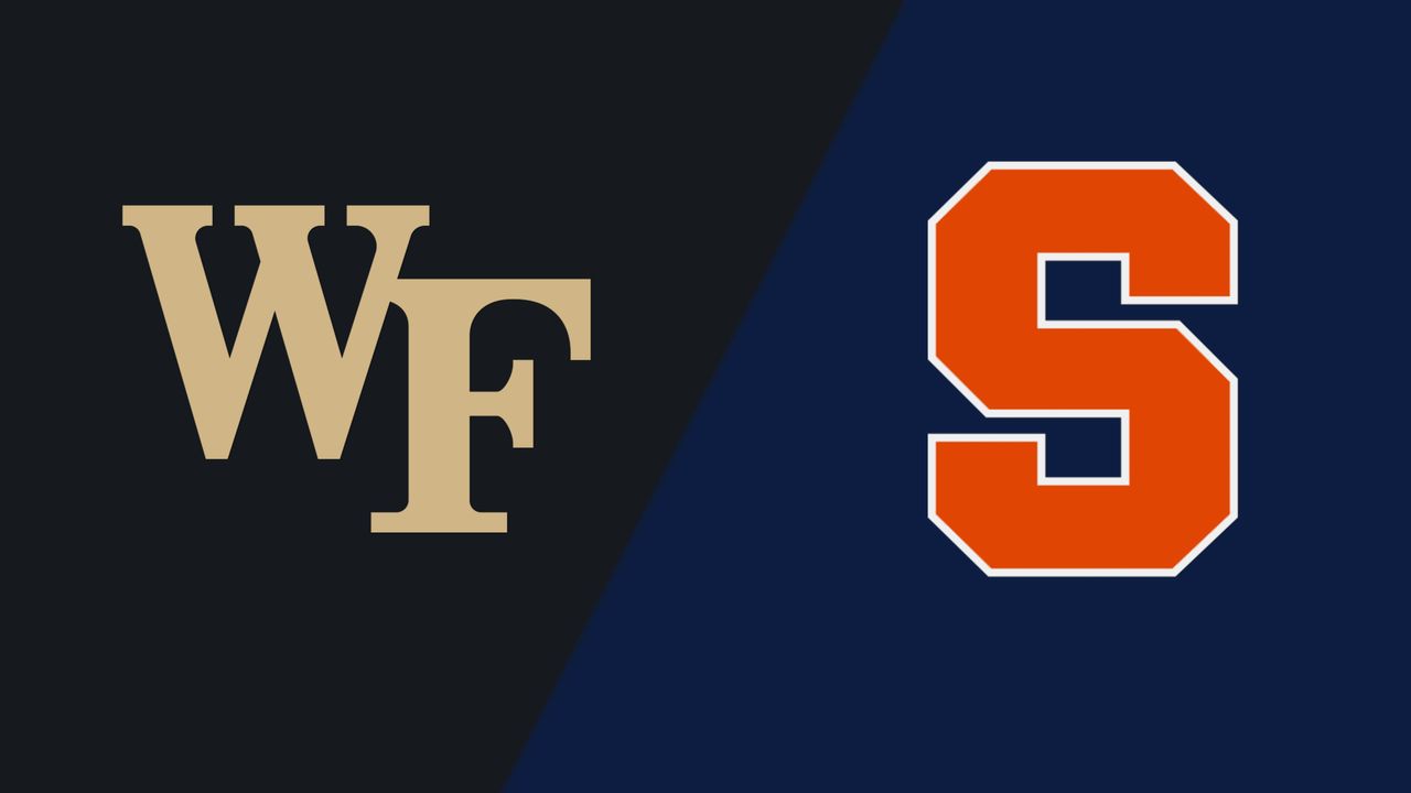 #4 Wake Forest vs. #7 Syracuse 10/7/22 - NCAA Men's Soccer Live Stream