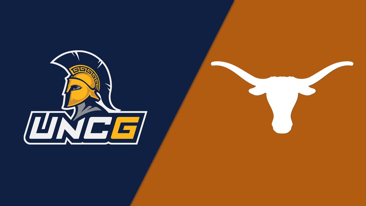 UNC Greensboro vs. 21 Texas 12/29/23 Stream the Game Live Watch ESPN