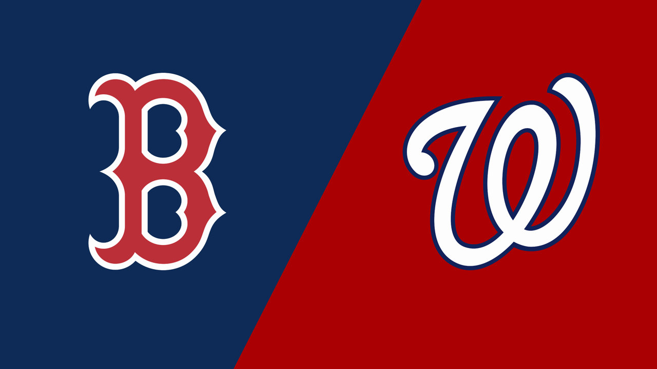 MLB: Nationals vs Red Sox