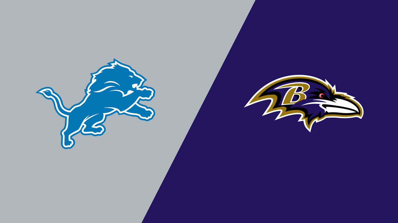 Detroit Lions vs. Baltimore Ravens