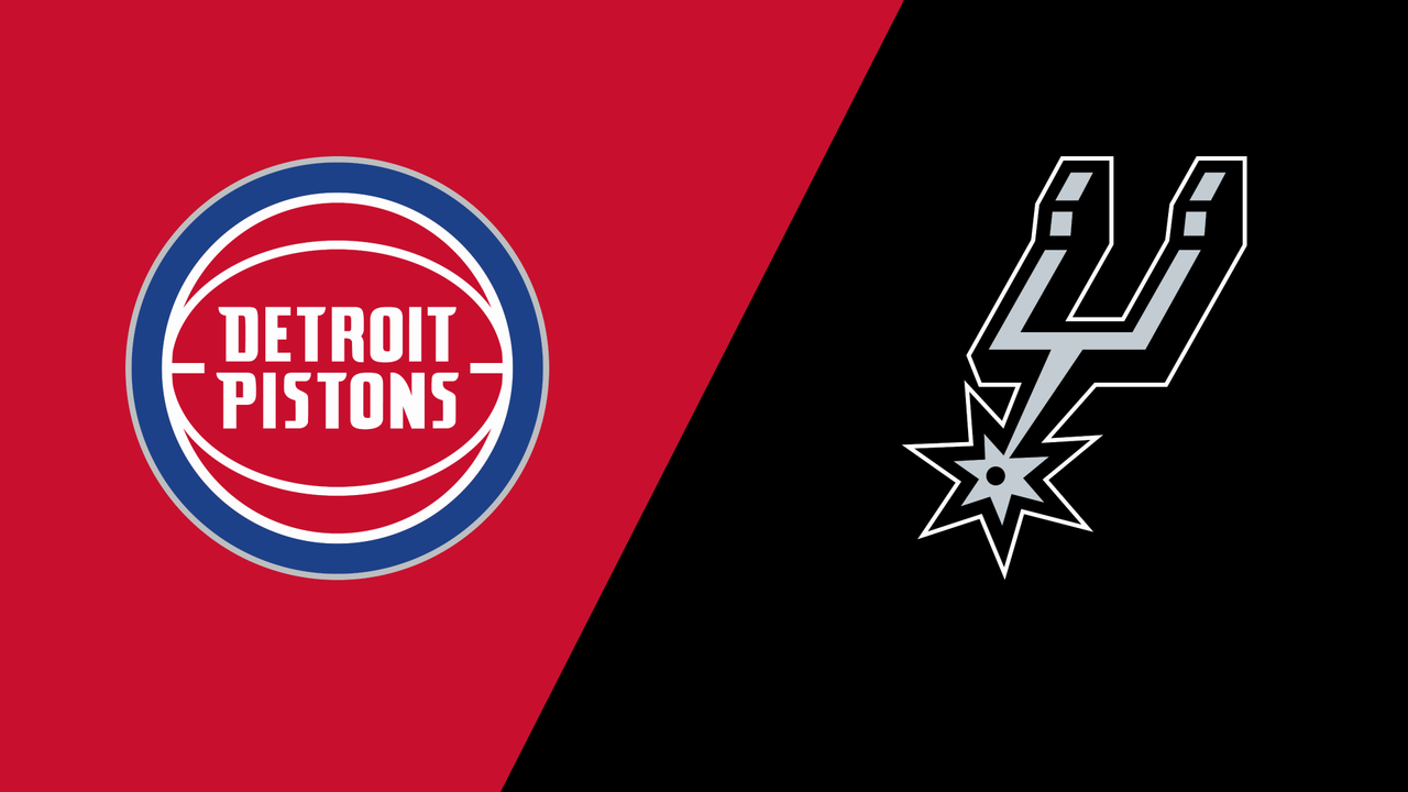 Detroit Pistons vs. San Antonio Spurs