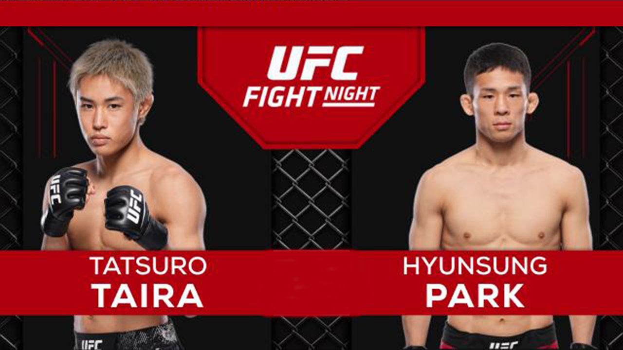 Fri, 8/1 - UFC Live: Taira vs. Park