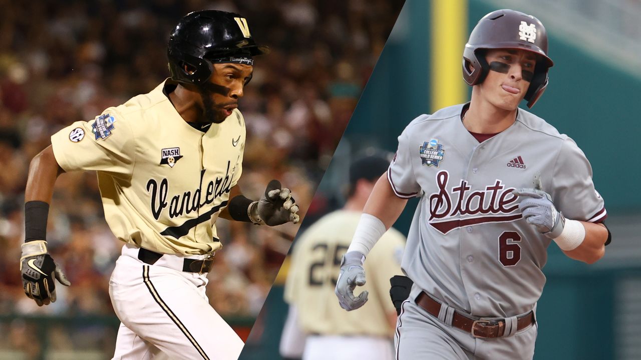 4 Vanderbilt vs. 7 Mississippi State (CWS Finals Game 2) (College World Series) 6/29/21
