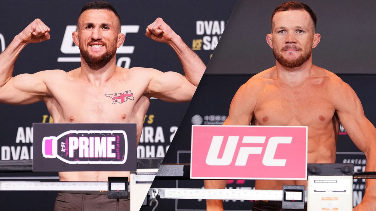 UFC 323 Ceremonial Weigh-In: Dvalishvili vs. Yan 2