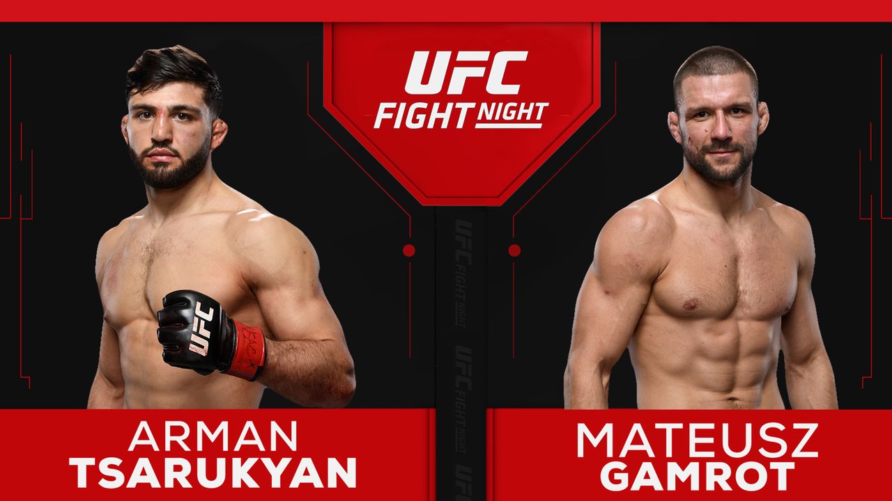 UFC Live presented by DraftKings Sportsbook Tsarukyan vs. Gamrot (6/25