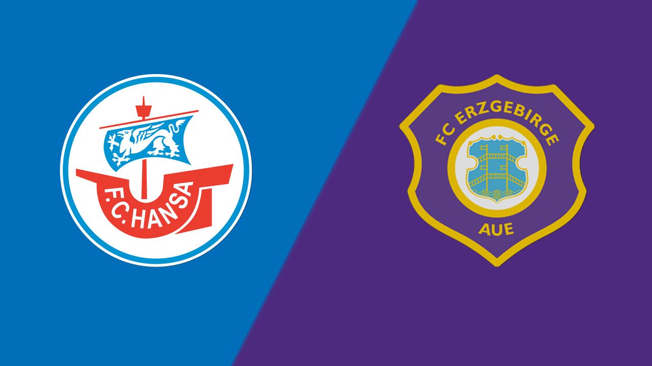F.C. Hansa Rostock vs. FC Erzgebirge Aue