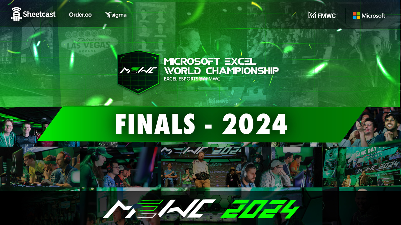 Sun, 8/3 - Microsoft Excel World Championship 2024 Finals