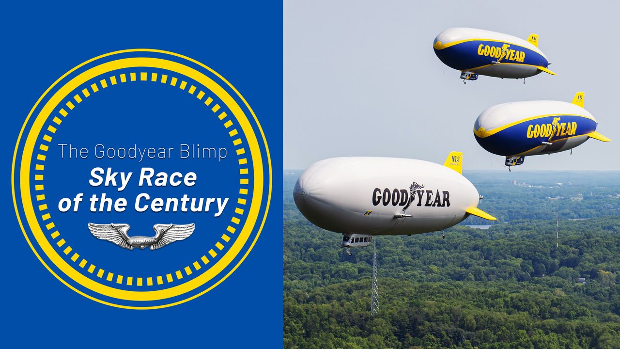 Fri, 8/1 - En Español-The Goodyear Blimp Sky Race of the Century