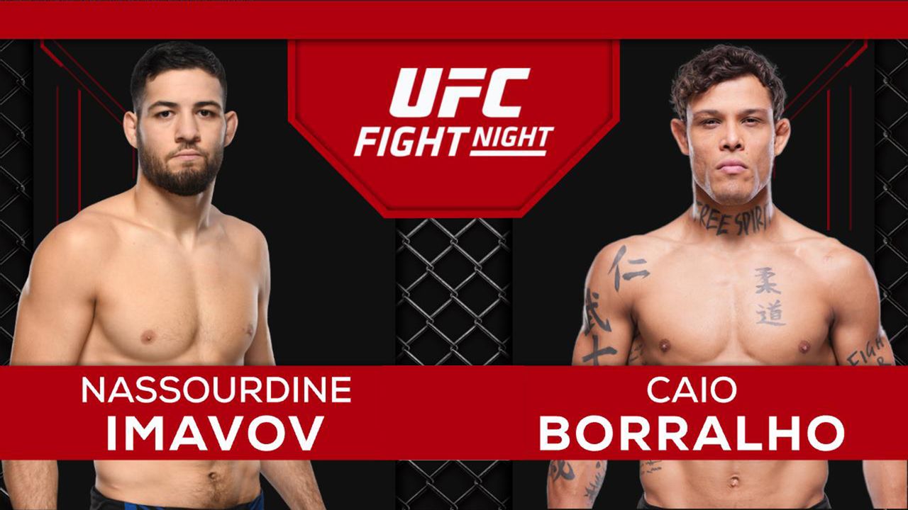 UFC Live: Imavov vs. Borralho