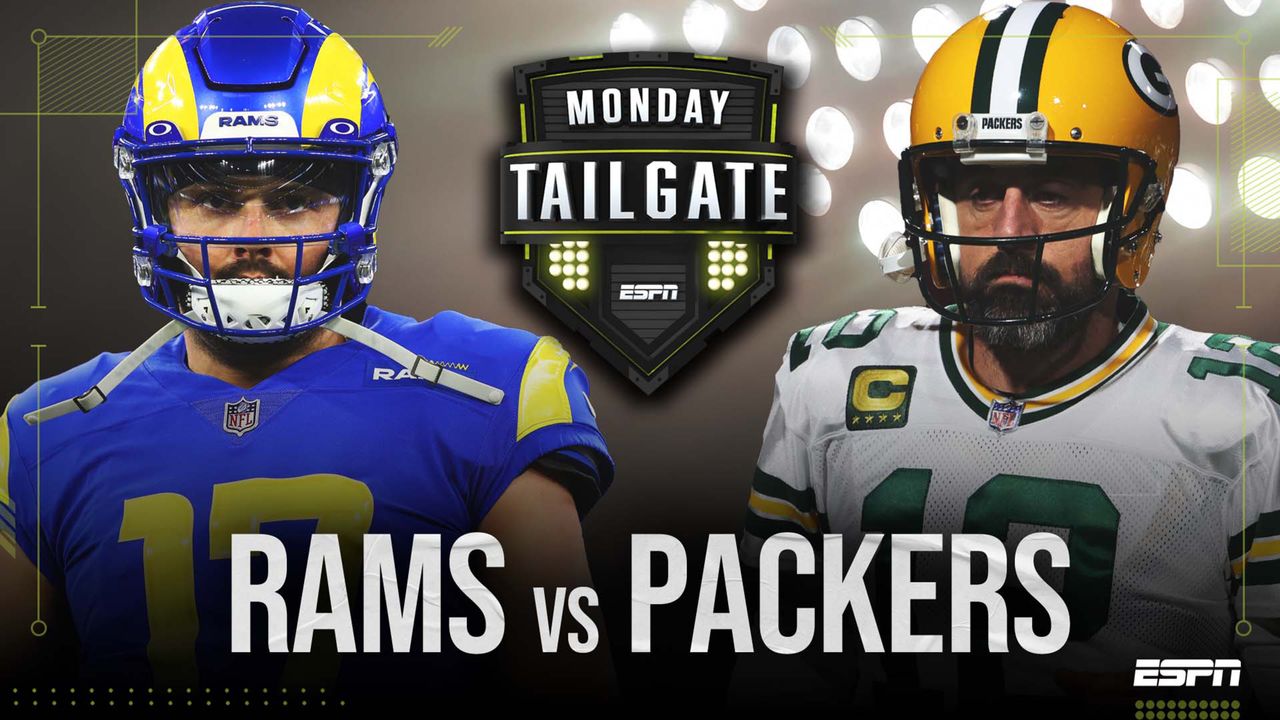 Monday Night Football Tailgate Rams at Packers Watch ESPN