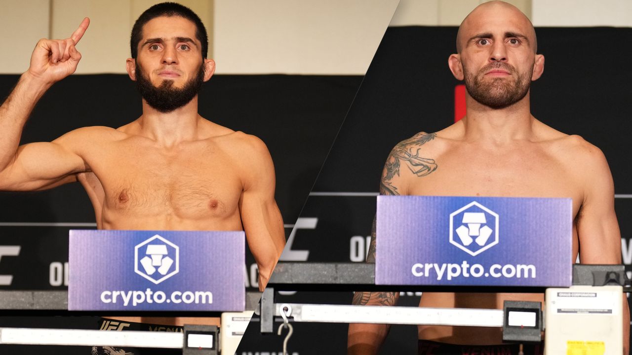 UFC 284 Ceremonial Weigh-In: Makhachev vs. Volkanovski