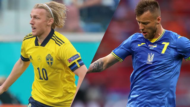 Tue, 6/29 - Sweden vs. Ukraine (Round of 16) UEFA EURO 2020 | Watch ESPN
