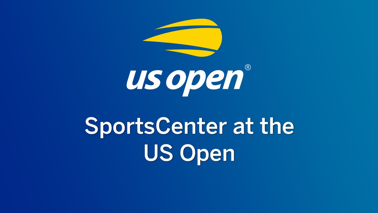SportsCenter at the 2023 US Open