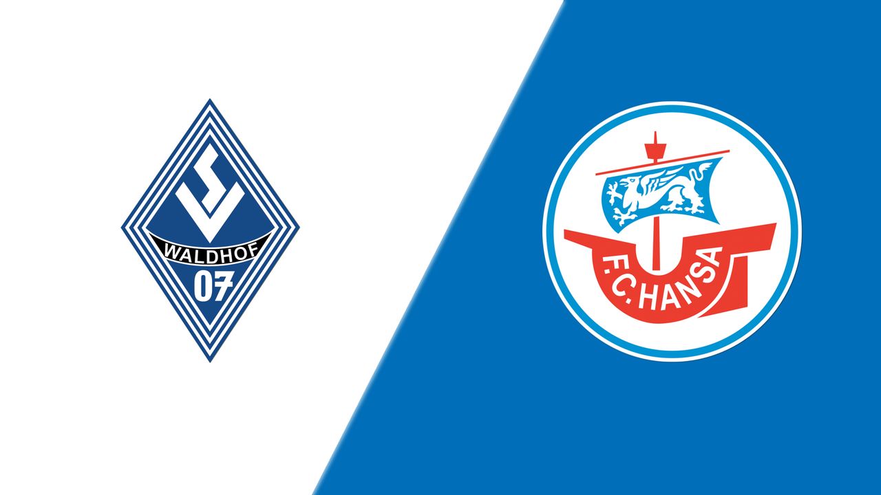 SV Waldhof Mannheim vs. F.C. Hansa Rostock
