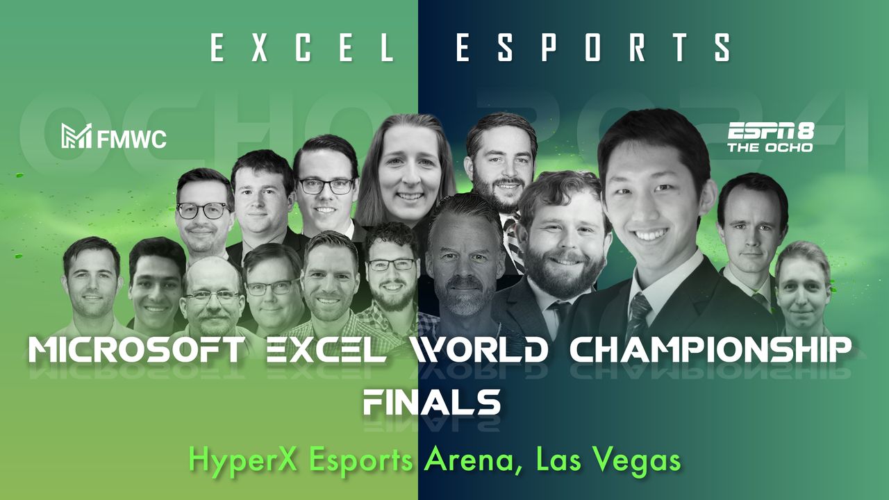 Microsoft Excel Championships As A Part Of The Ocho 3 16 25 Live
