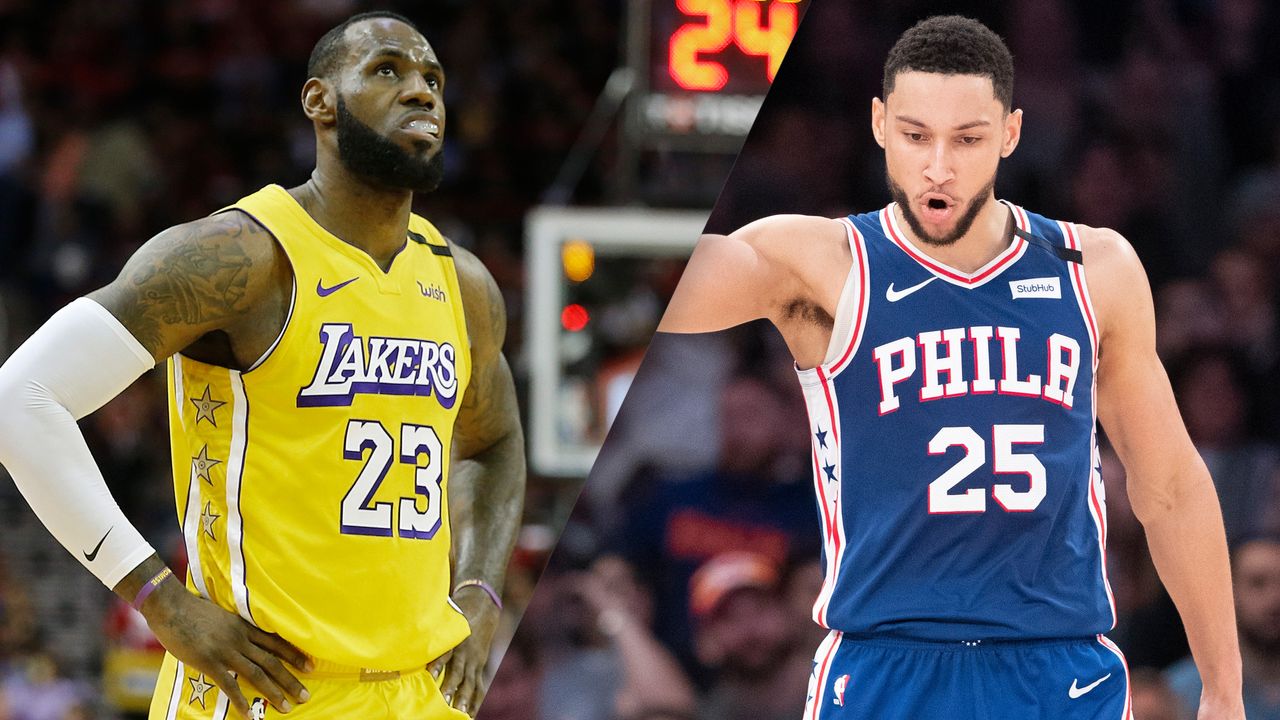 Los Angeles Lakers vs. Philadelphia 76ers