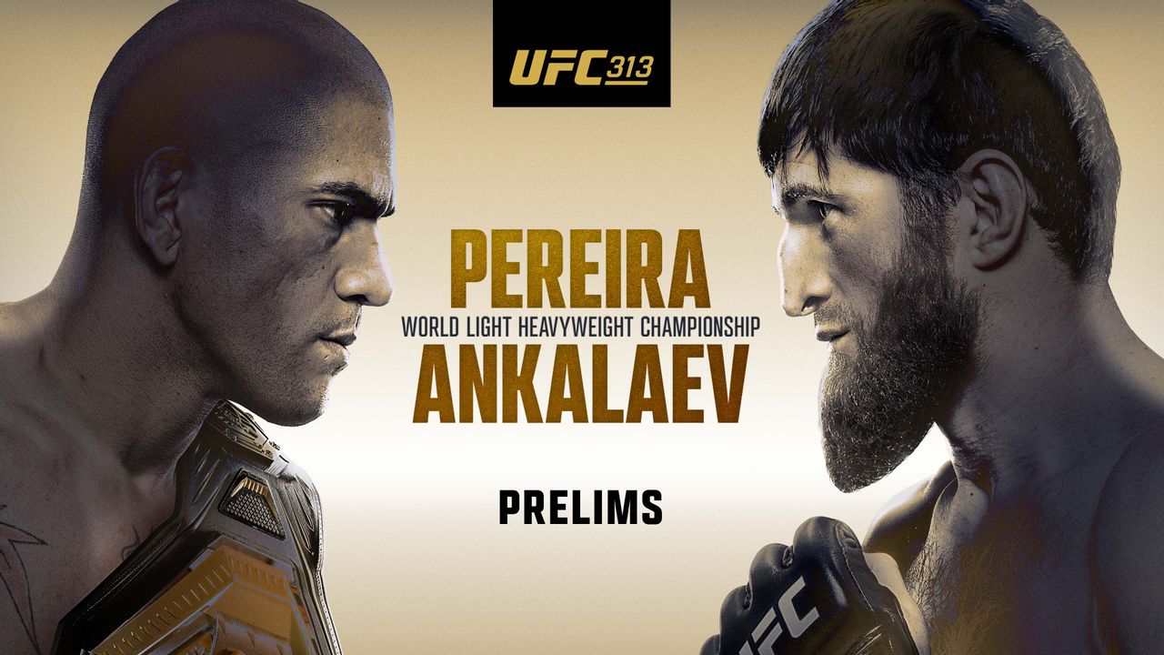 Ufc 313 pereira vs ankalaev prelims 3 8 25 live stream watch espn