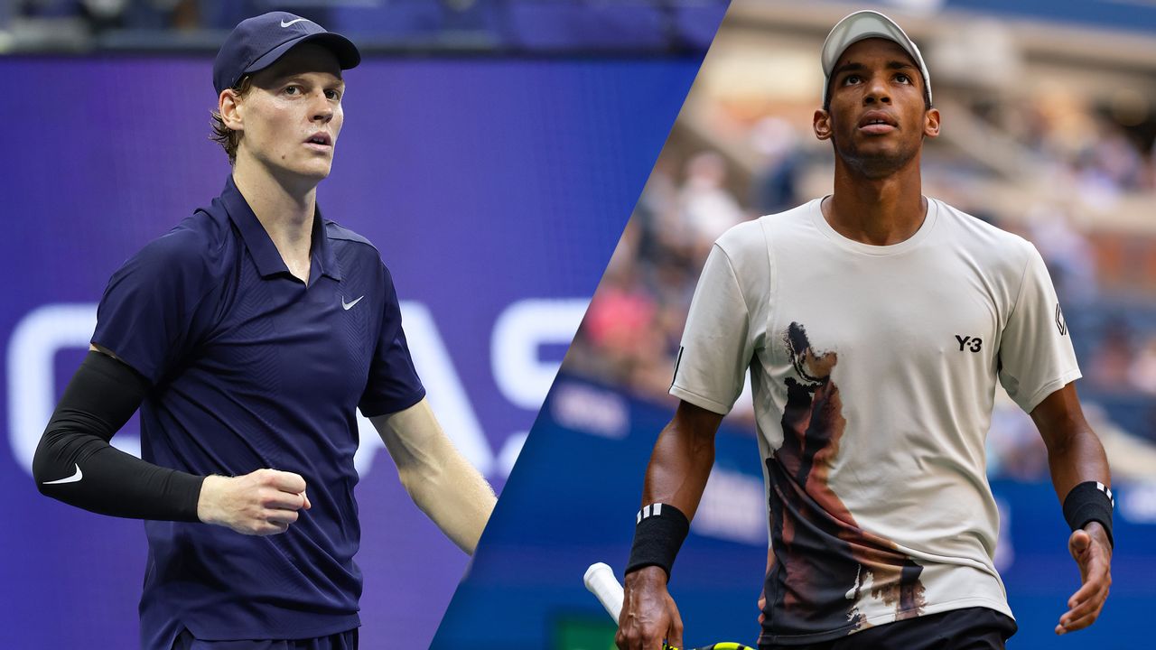 (1) Sinner vs. (25) Auger-Aliassime (Men's Semifinals)