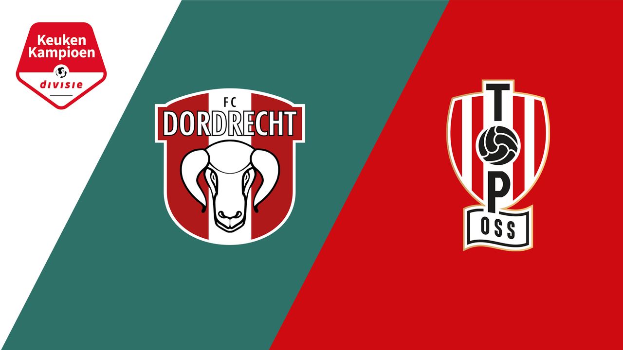 FC Dordrecht - TOP Oss (samenvatting)