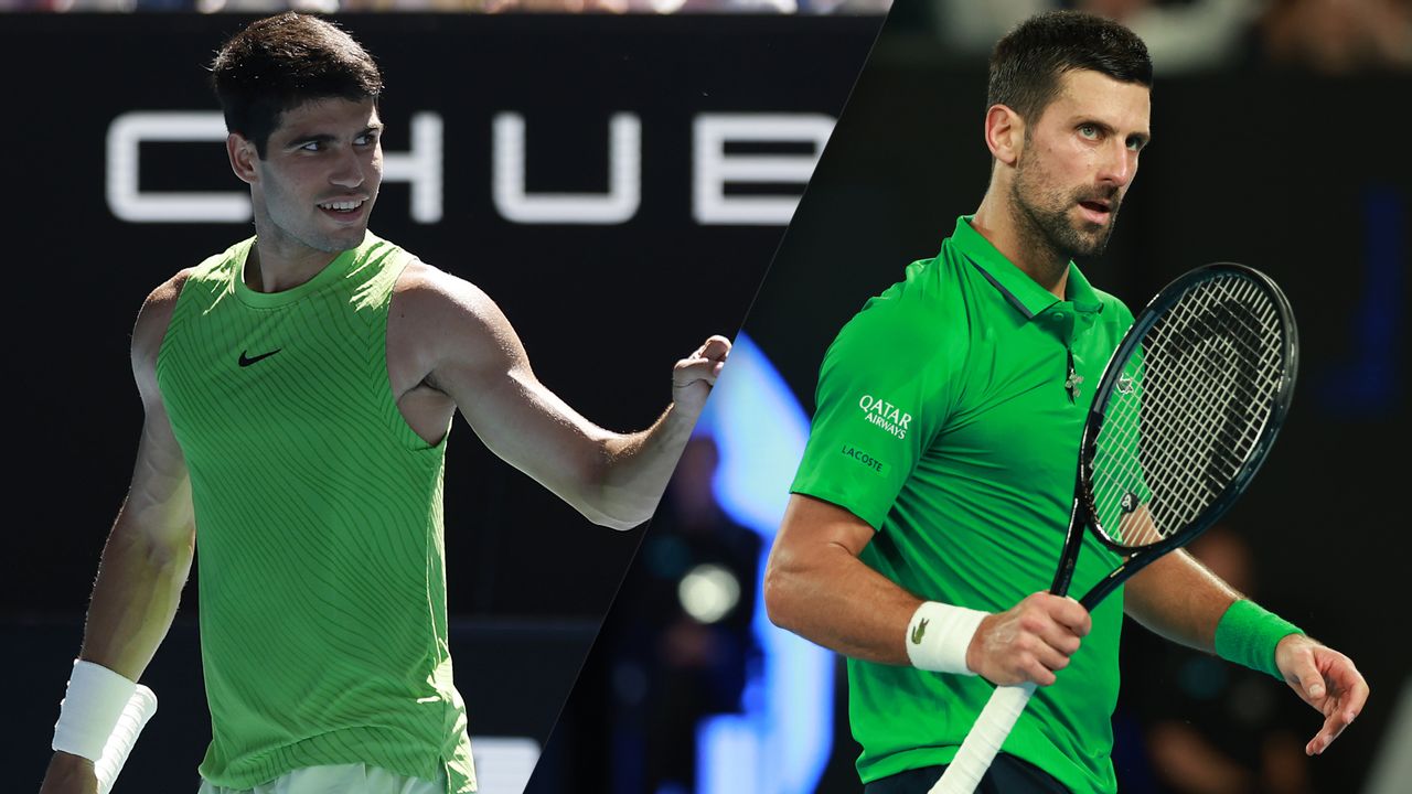 (1) Alcaraz vs. (4) Djokovic (Men's Final)